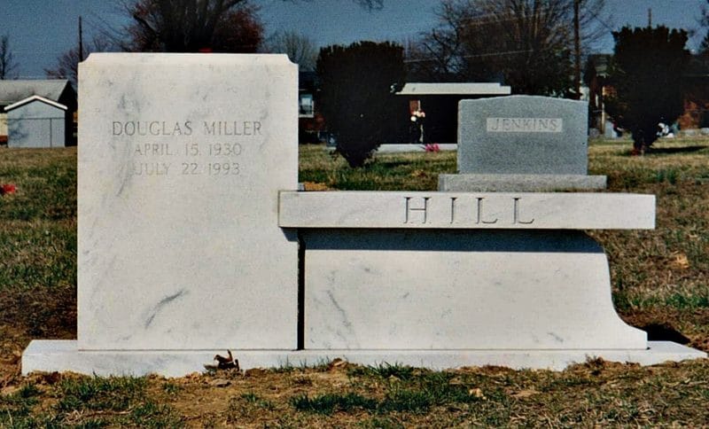 Hill Marble Bench Monument