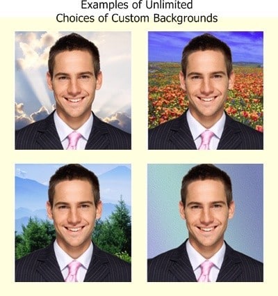 Ceramic Photos AD Background Options