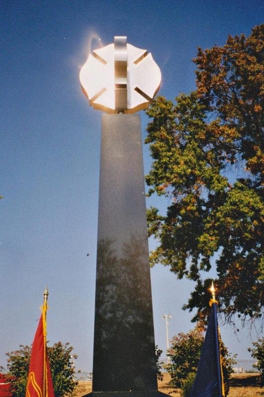 Fallen Firefighter Memorial Pillar