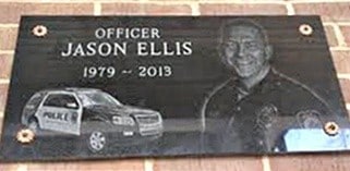 Jason Ellis Plaque