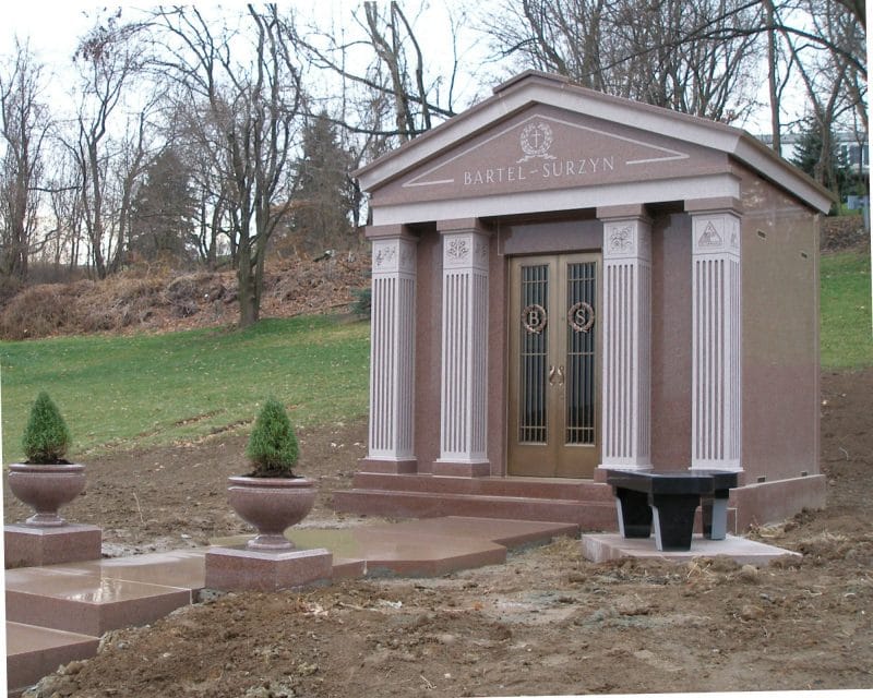 Rock of Ages Family Private and Estate Mausoleum Bartel