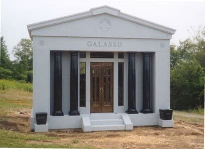 Rock of Ages Family Private and Estate Mausoleum Galloway